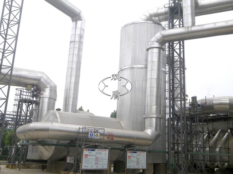 陽谷祥光銅業有限公司銅冶煉(二期)硫酸工程蝶環環式換熱器